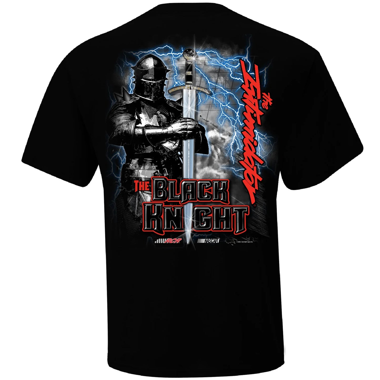 Dale Earnhardt Sr. Retro Black Knight T-shirt
