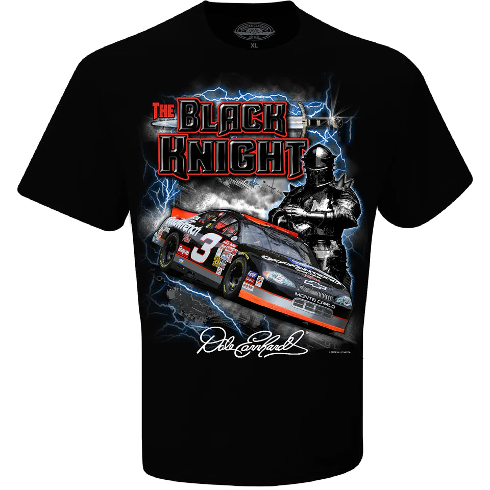 Dale Earnhardt Sr. Retro Black Knight T-shirt