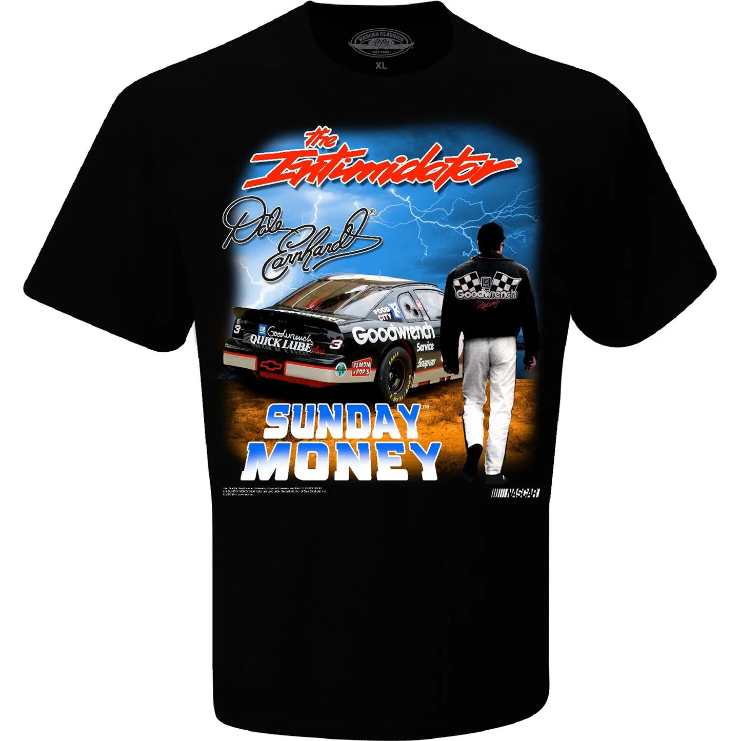 Dale Earnhardt Sr. Retro Sunday Money T-Shirt