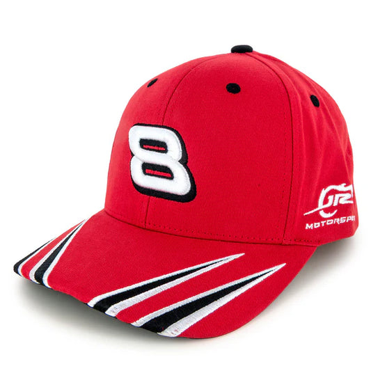 Dale Earnhardt Jr 2025 Bud Big Number 8 Mesh Hat Red/Black
