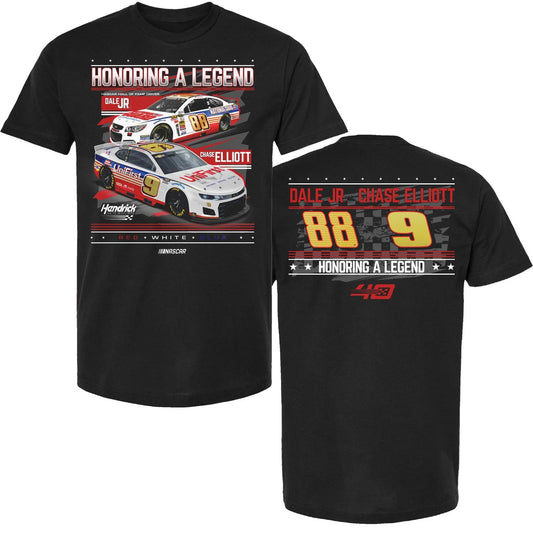 Chase Elliott / Dale Earnhardt Jr. 2024 Darlington Honoring A Legend T-Shirt