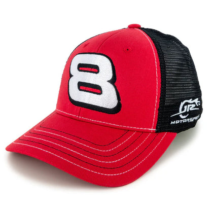 Dale Earnhardt Jr 2025 Bud Big Number 8 Mesh Hat Red/Black